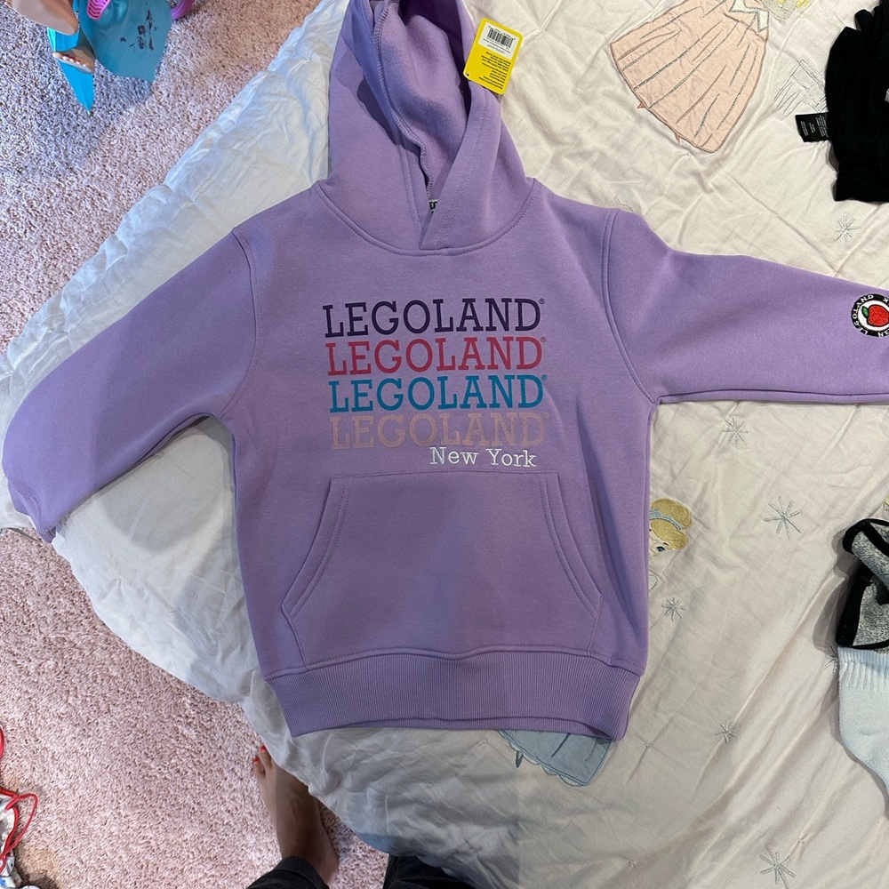 NWT legoland NY hoodie girls